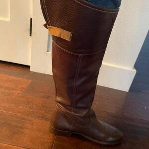 Frye Leather Boots Handmade Women's Size 9 LIKE NEW!
